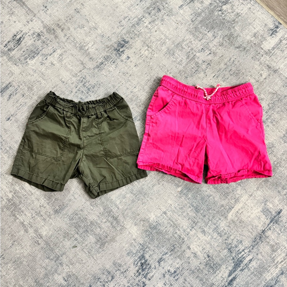 Multiples Pink and Green Casual Shorts
